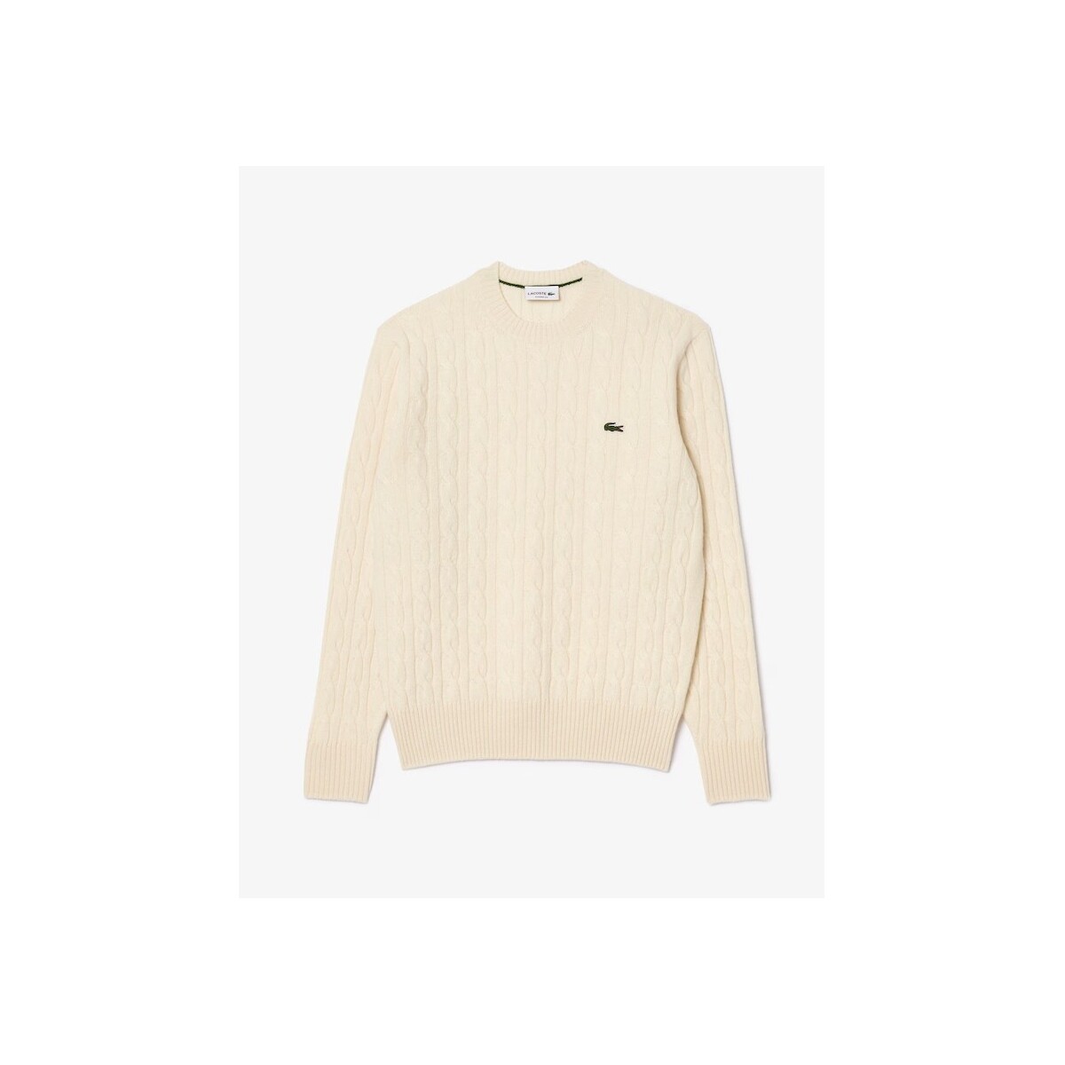 Kleidung Herren Pullover Lacoste AH2924 Weiss