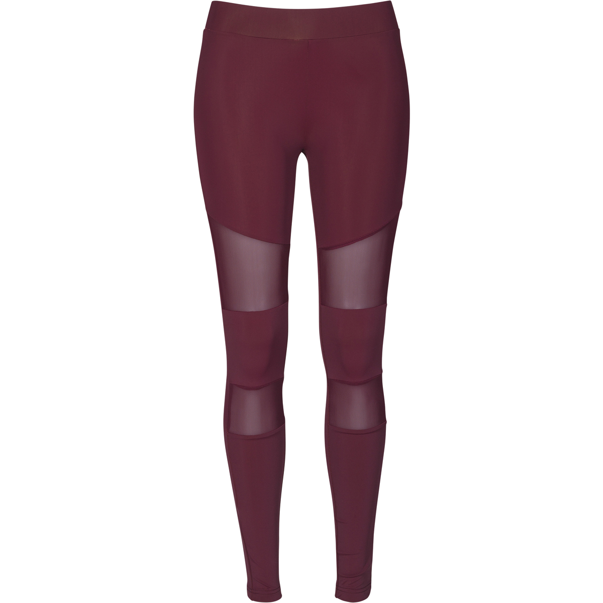 Kleidung Damen Leggings Urban Classics Legging femme Urban Classic mesh Rot