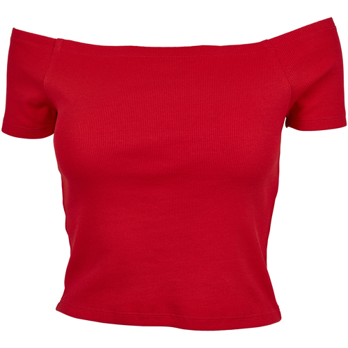 Kleidung Damen T-Shirts Urban Classics T-shirt femme Urban Classic Off Rot