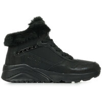 Schuhe Mädchen Sneaker Skechers Uno Lite Comfurt Collar Schwarz