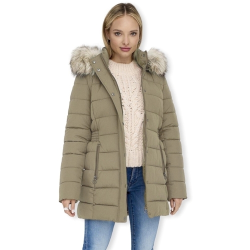 Kleidung Damen Mäntel Only New Luna Jacket - Silver Sage Grün
