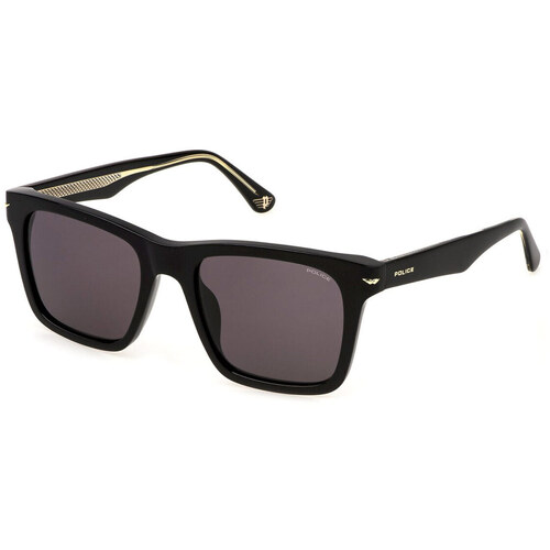 Uhren & Schmuck Sonnenbrillen Police Champ 9 SPLN35 0700 Sonnenbrille Schwarz