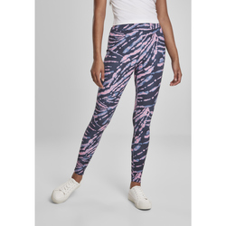 Kleidung Damen Leggings Urban Classics Legging femme Urban Classic flammé Schwarz