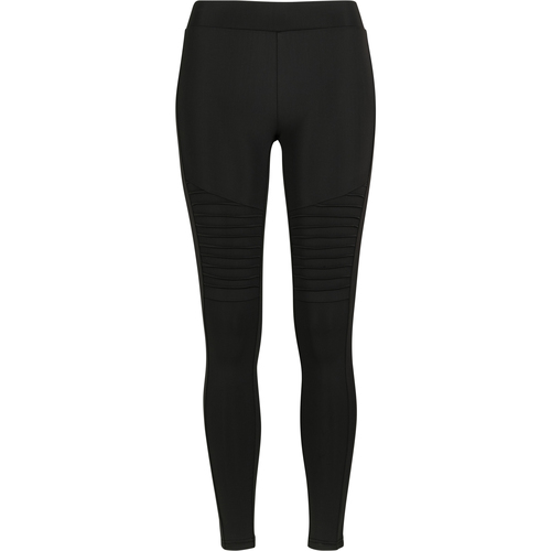 Kleidung Damen Leggings Urban Classics Legging femme Urban Classic biker Schwarz