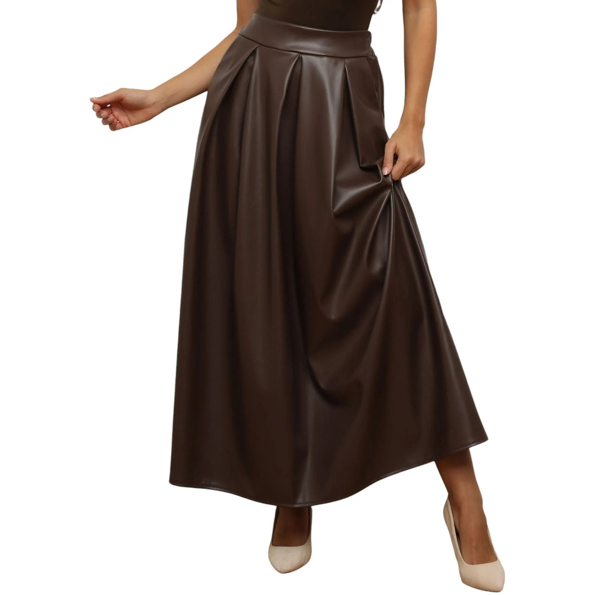 Kleidung Damen Röcke La Modeuse 73243_P172745 Braun