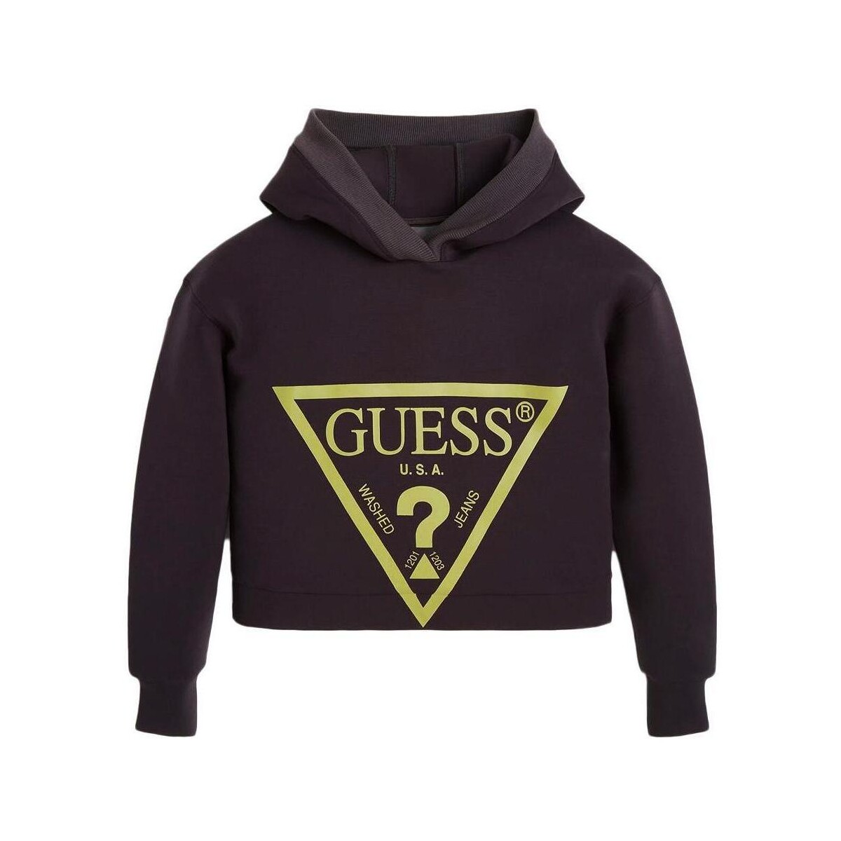 Kleidung Mädchen Sweatshirts Guess G-J2RQ22KAMN2 Schwarz