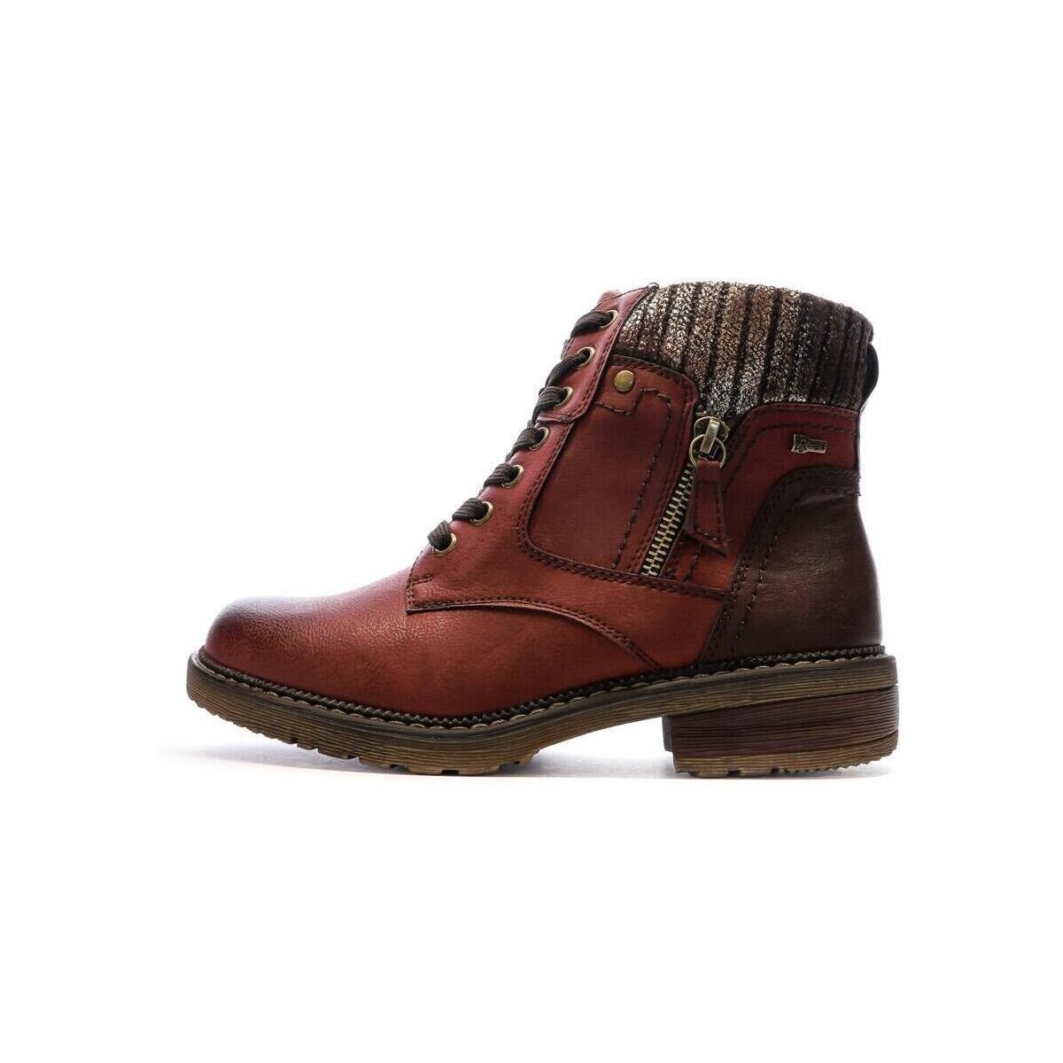 Schuhe Damen Sneaker High Relife 867320-50 Rot