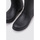Schuhe Damen Gummistiefel Hunter ORIGINAL TALL TRI COLOUR LOGO BACKSTRAP Schwarz