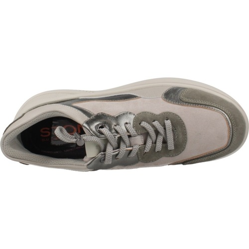 Stonefly ROCHA 5 VELOUR/EMBOSSED LAMINATED LTH Grau