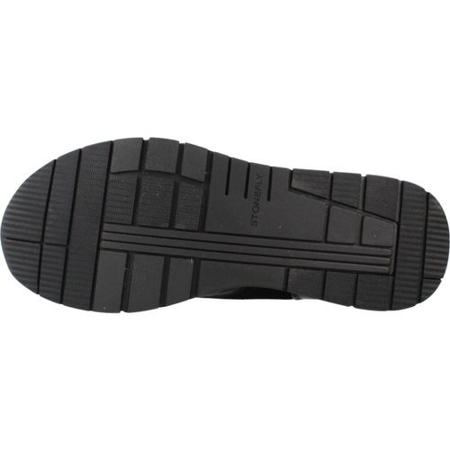 Stonefly ACTION 31 CALF LTH/VELOUR Schwarz