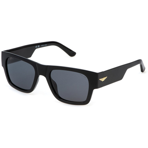 Uhren & Schmuck Herren Sonnenbrillen Police Ocean Maxi 1 SPLP23 Z42P Polarisierte Sonnenbrille Schwarz