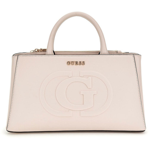 Taschen Damen Handtasche Guess Eco Mietta Small Society Satchel Rosa