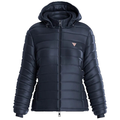 Kleidung Damen Daunenjacken Guess Triangle GJ Blau