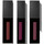 Beauty Damen Gloss Makeup Revolution Set aus 3 Pro Supreme Matte Lipglossen - Veil / Elevati Other