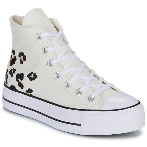 Schuhe Damen Sneaker High Converse CHUCK TAYLOR ALL STAR LIFT Weiss