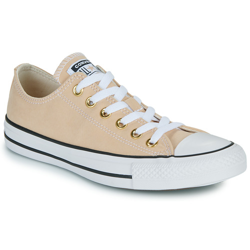 Schuhe Sneaker Low Converse CHUCK TAYLOR ALL STAR PEACHED CANVAS Beige