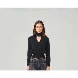 Kleidung Damen Pullover Met  Schwarz