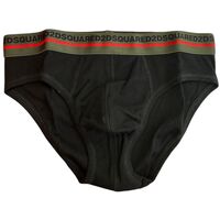Unterwäsche Herren Slips Dsquared  Schwarz