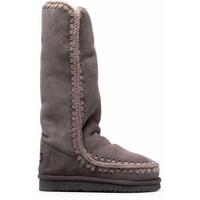Schuhe Damen Boots Mou  Grau
