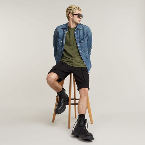 G-Star Raw D16396 B353 LASH BASIC-723 COMBAT Grün