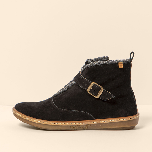 Schuhe Damen Ankle Boots El Naturalista 253491101005 Schwarz