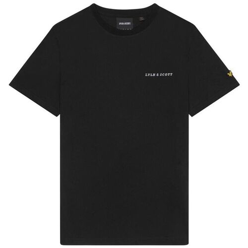 Lyle & Scott TS2007V EMBROIRED T-SHIRT-Z893 Schwarz