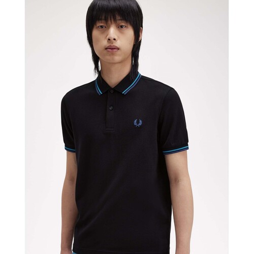 Fred Perry  Schwarz