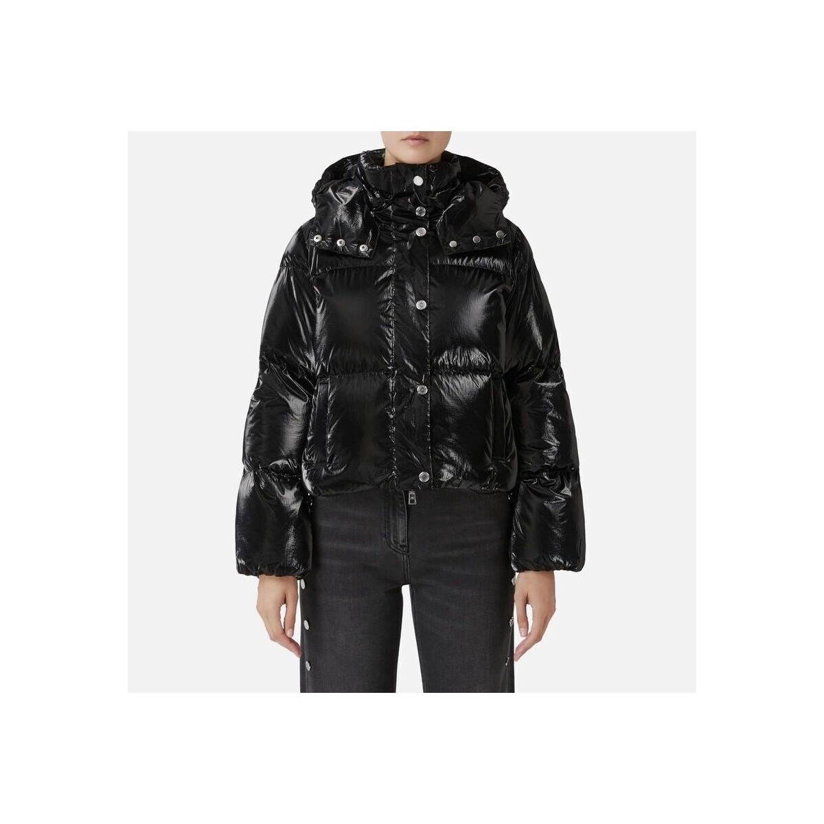Kleidung Damen Jacken Elisabetta Franchi PI77D46E2-110 Schwarz
