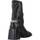 Schuhe Damen Stiefel Wonders H4343 Schwarz