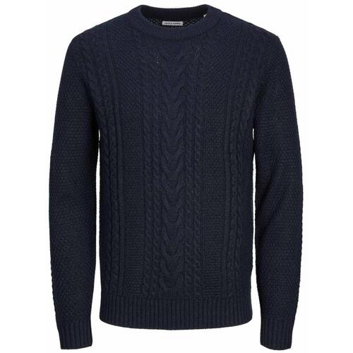 Kleidung Herren Pullover Jack & Jones  Blau