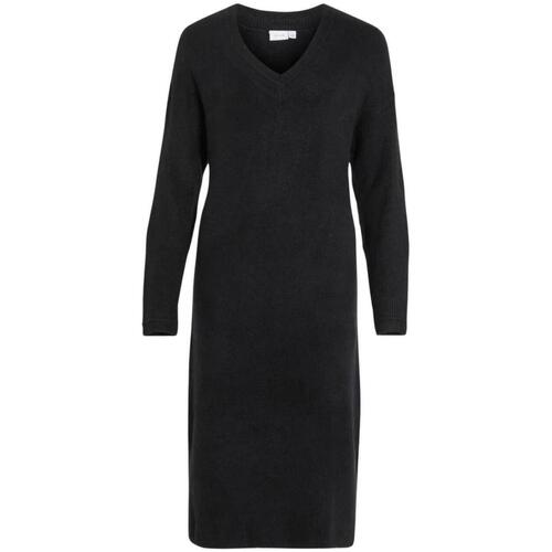 Kleidung Damen Kleider Vila  Schwarz
