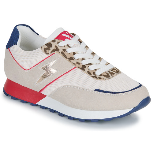 Schuhe Damen Sneaker Low Vanessa Wu NICOLE Rosa / Blau