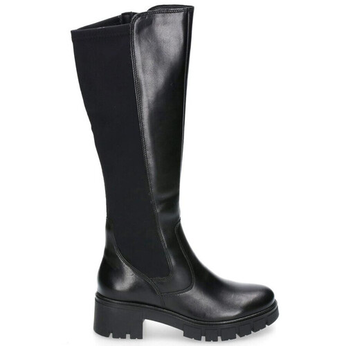 Schuhe Damen Stiefel Traveris LOR-28 Schwarz