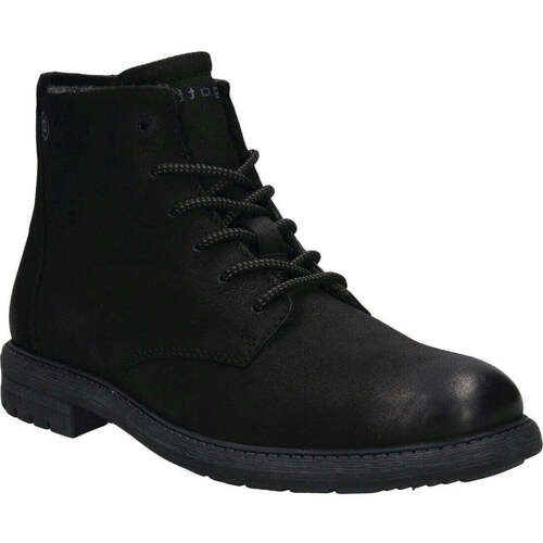 Schuhe Herren Boots Bugatti  Schwarz