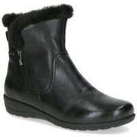 Schuhe Damen Low Boots Caprice  Schwarz
