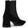 Schuhe Damen Low Boots Geox  Schwarz
