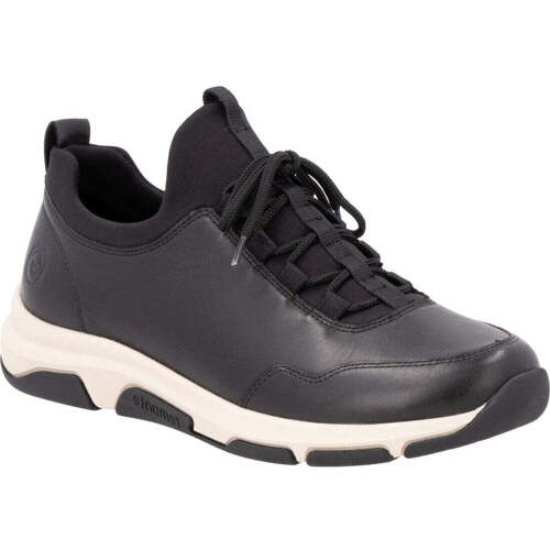 Schuhe Damen Sneaker Low Remonte  Schwarz