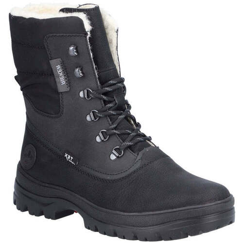 Schuhe Herren Boots Rieker  Schwarz