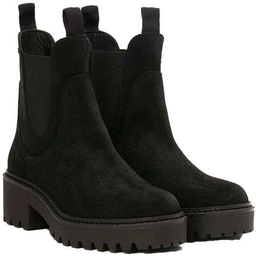 Schuhe Damen Low Boots Tommy Hilfiger  Schwarz
