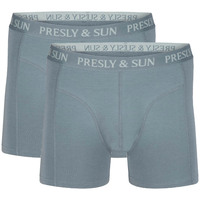 Unterwäsche Herren Boxer Presly & Sun Robert 2-Pack Boxers Blau