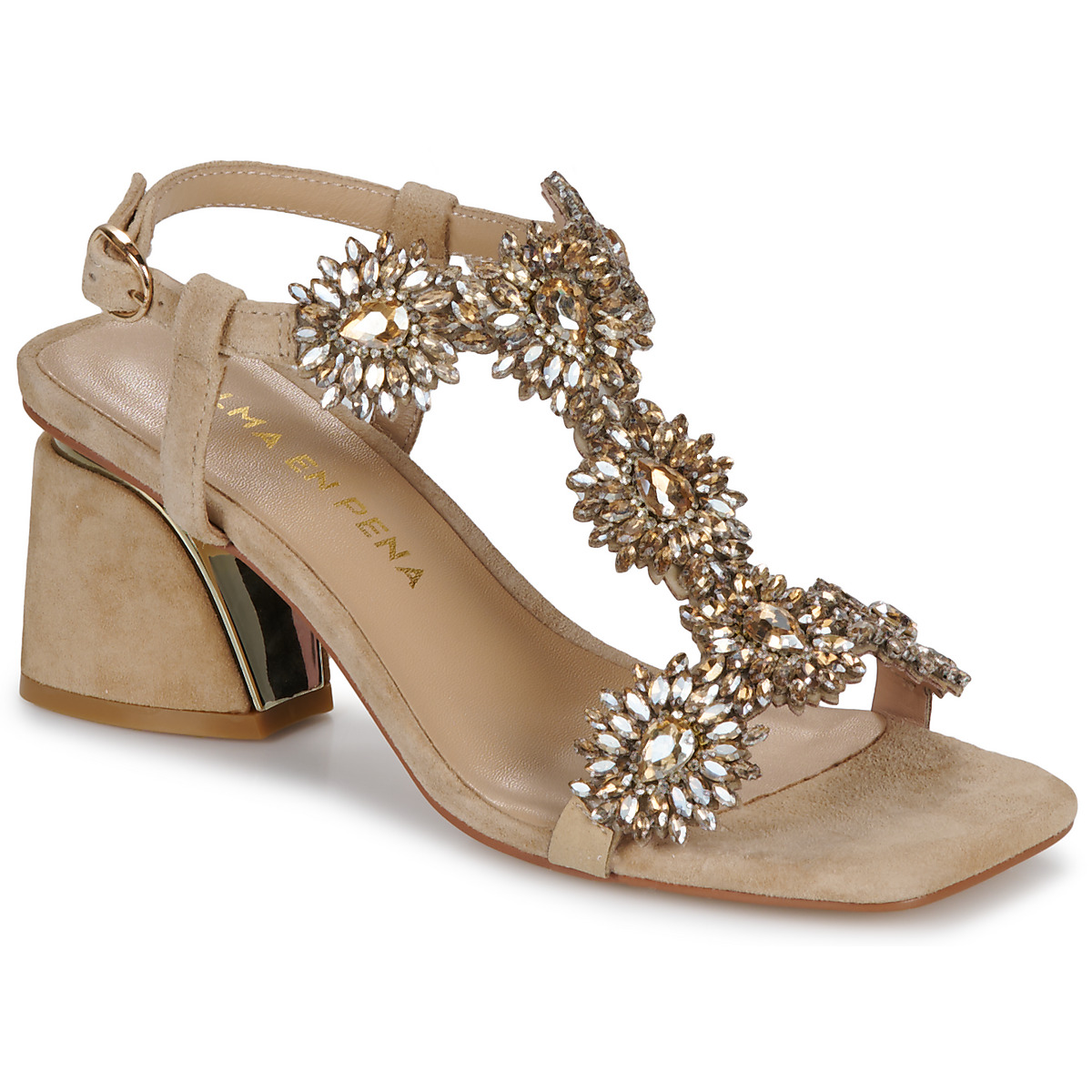 Schuhe Damen Sandalen / Sandaletten ALMA EN PENA V250959 Beige