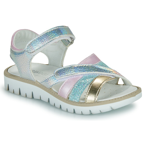 Schuhe Mädchen Sandalen / Sandaletten Primigi AXEL Weiss / Multicolor