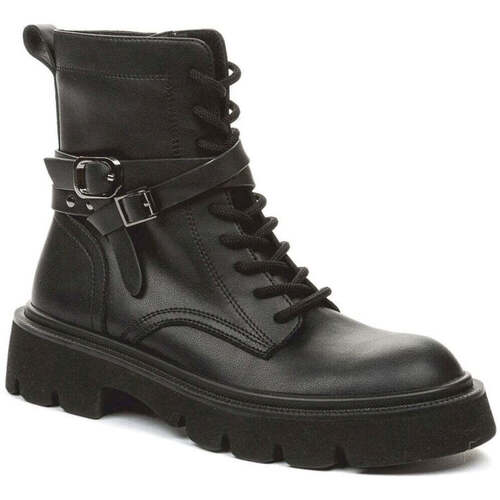 Schuhe Damen Low Boots Keddo  Schwarz