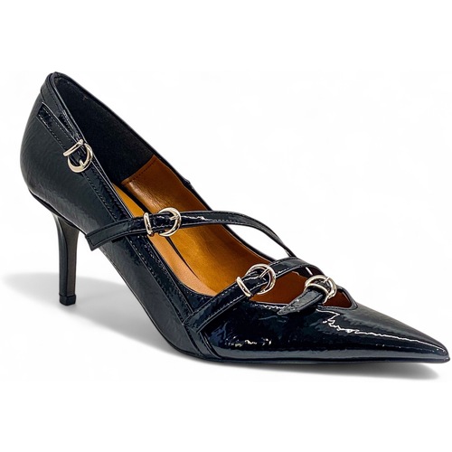 Schuhe Damen Pumps Divine Follie DFDEAI25-1622-blk Schwarz