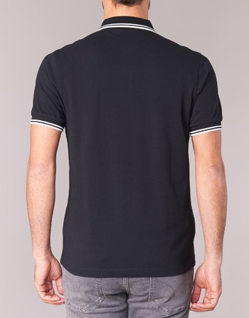Fred Perry SLIM FIT TWIN TIPPED Schwarz / Weiss