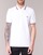 Kleidung Herren Polohemden Fred Perry SLIM FIT TWIN TIPPED Weiss / Rot