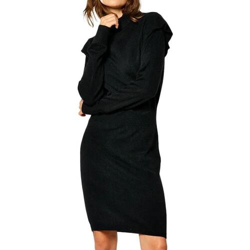 Kleidung Damen Kleider Kaporal MOJIH24W22 Schwarz