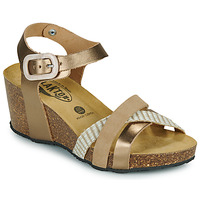 Schuhe Damen Sandalen / Sandaletten Plakton BRIDGE Gold
