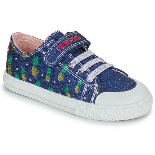Schuhe Mädchen Sneaker Low Pablosky CANVAS Blau