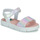 Schuhe Mädchen Sandalen / Sandaletten Pablosky POLINA Weiss / Multicolor